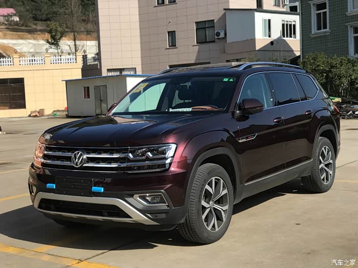 【图】新车报道,380tsi豪华 玛瑙红_途昂论坛_汽车之家论坛