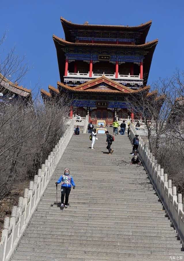 石家庄cs35车友会自驾平山初春的佛光山