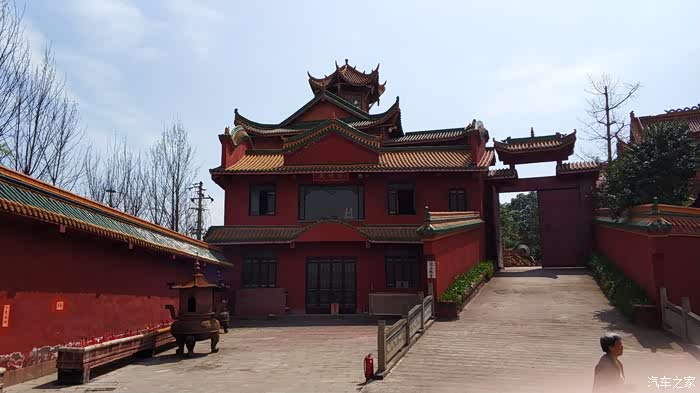 四川cs35车友会德阳浩子自驾金山镇畅游金莲寺