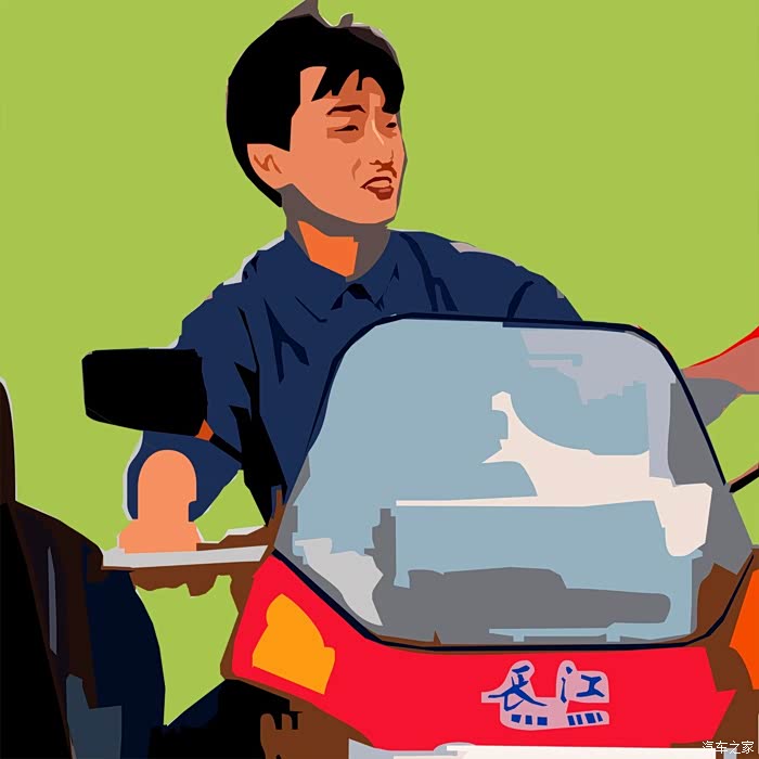 你敢贴我敢画,摩托车论坛车友头像制作持续更新中