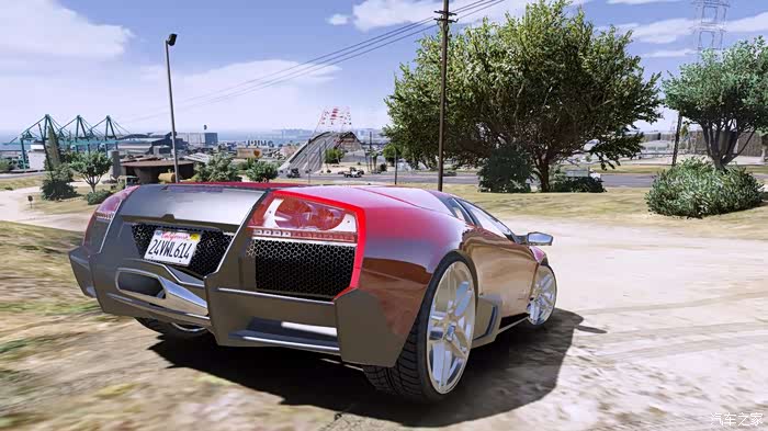 gta5专辑系列 兰博基尼蝙蝠全方位欣赏(精编版)_青少年论坛_汽车之家