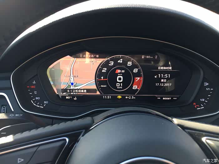 提车前刷运动布局 液晶仪表s5运动模式_奥迪a5论坛_汽车之家论坛