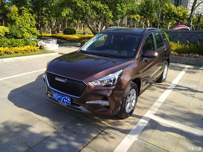 哈弗m6自精睿智棕提车发帖留念超多美图