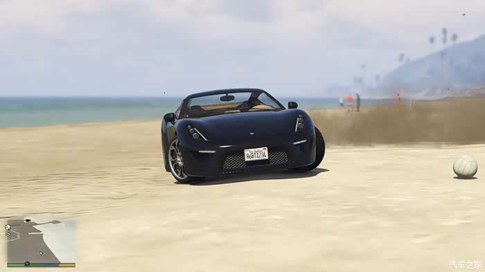 【图】【榜young】gta5系列专辑 法拉利跑车沙滩外拍_青少年论坛_汽车