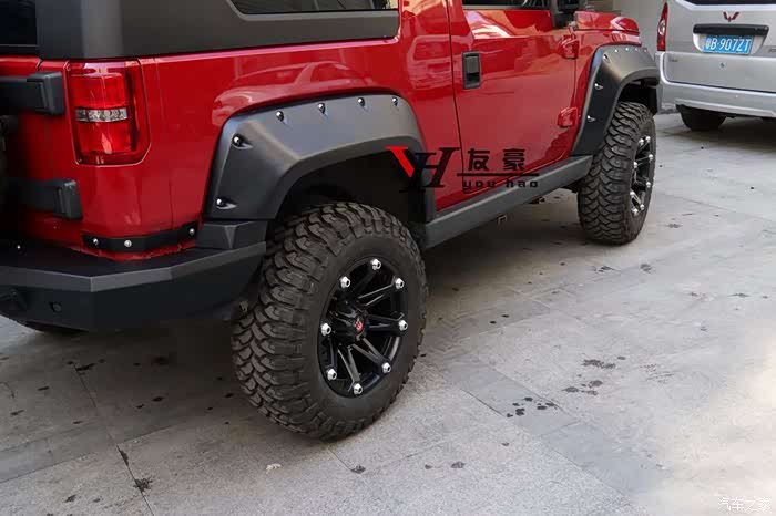 bj40两门版 全车改好 霸气泄露