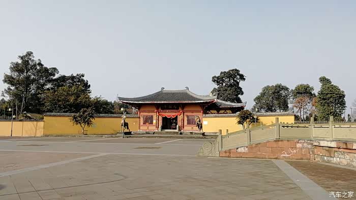 【四川cs35车友会】杨杨扬-自驾爱车带小公主参观马祖寺
