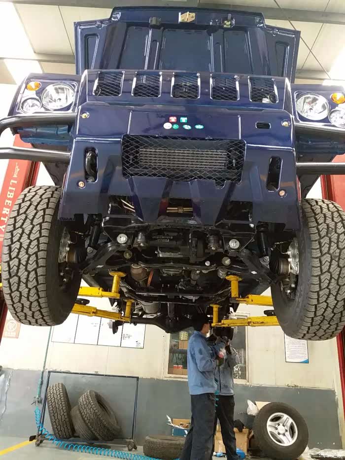 新勇士改装差速锁