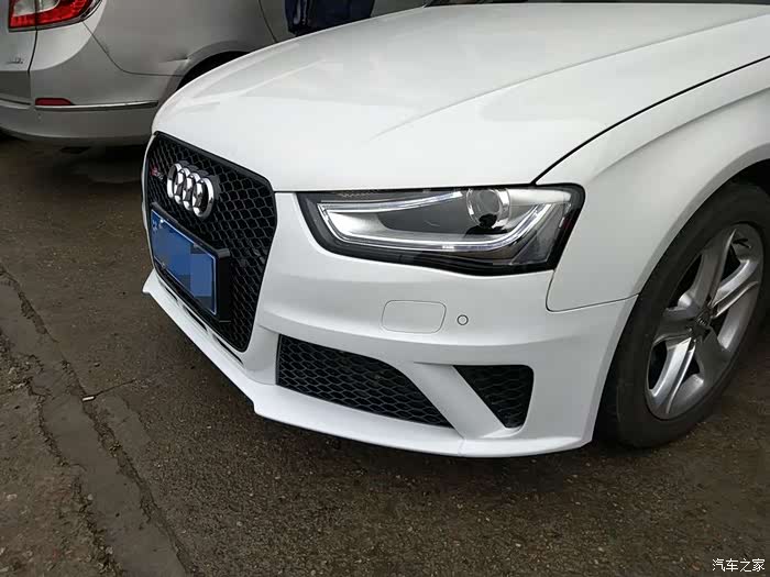 【图】【技术作业】奥迪a4更换rs4前杠总成,提升运动细胞_奥迪a4l论坛