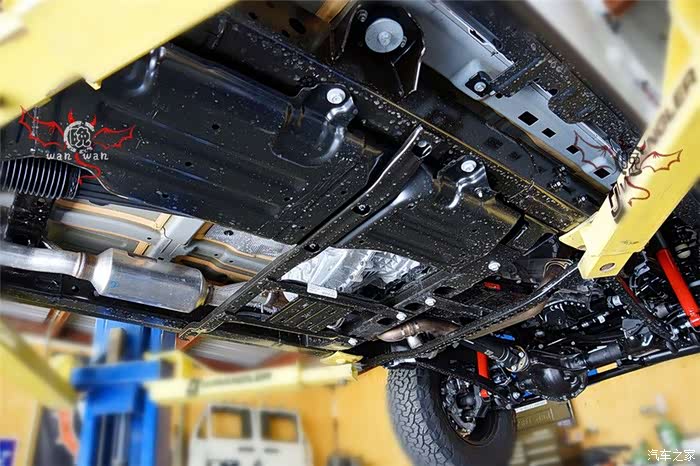 jl牧马人rubicon版本素车底盘细节介绍多图晚