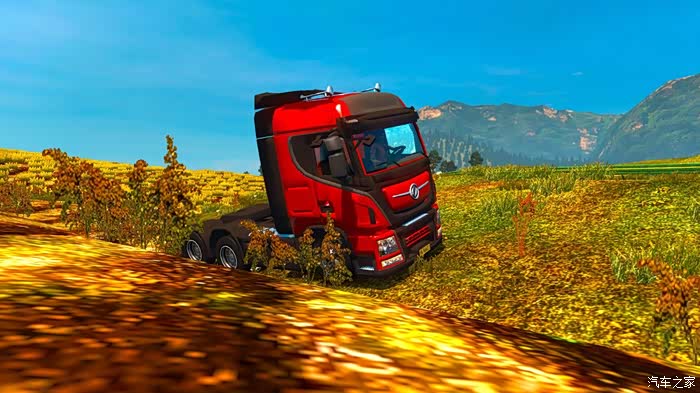 神秘专属遨游中国cts6模拟游戏之一东风天龙卡车