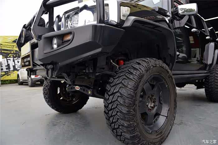 【改装日记】多图欣赏-悍马h3四寸升高