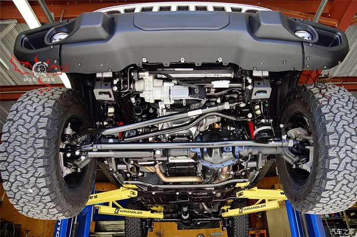 jl牧马人rubicon版本素车底盘细节介绍多图晚