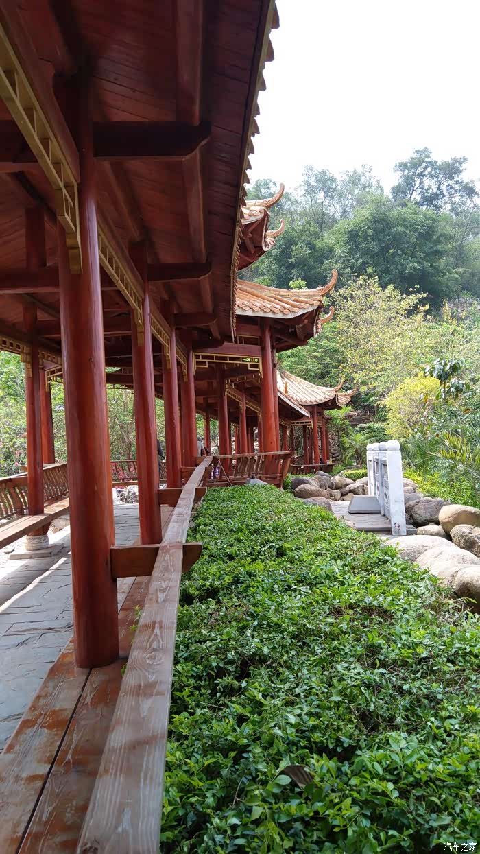 广西壹家人车友会出差之余游蒲津公园