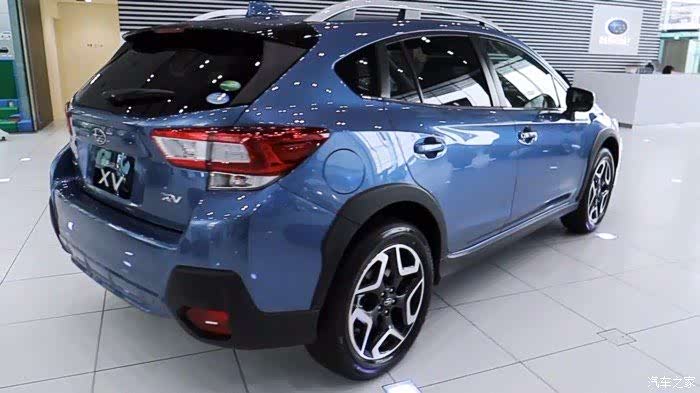 2018款斯巴鲁xv有没有石英珠光蓝的这个颜色?太漂亮了!