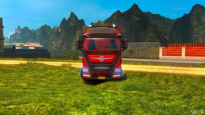 神秘专属遨游中国cts6模拟游戏之一东风天龙卡车