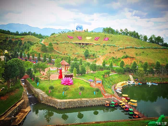 我们在上犹柏水寨游玩