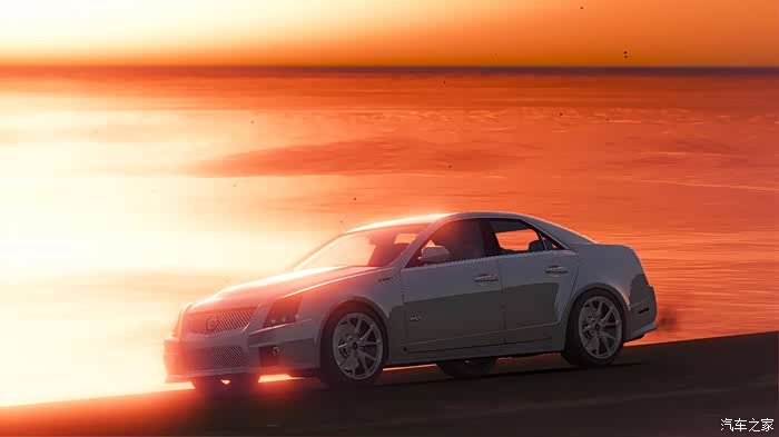 【榜young】gta5专辑系列 性能车凯迪拉克cts分享(精编版)