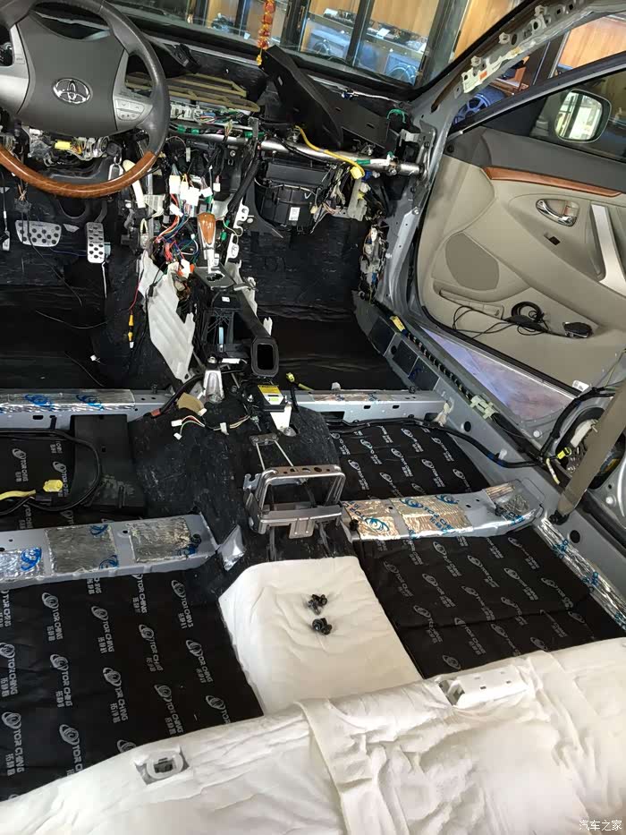 【图】广州丰田凯美瑞全车隔音_凯美瑞论坛_汽车之家论坛