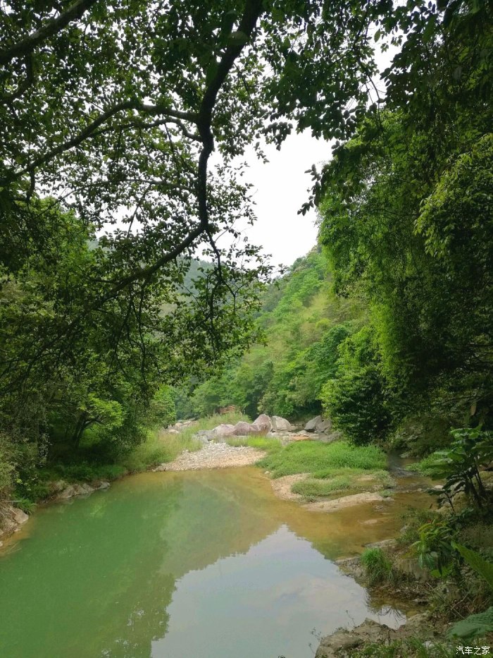 我們在豐順八鄉山大峽谷遊玩