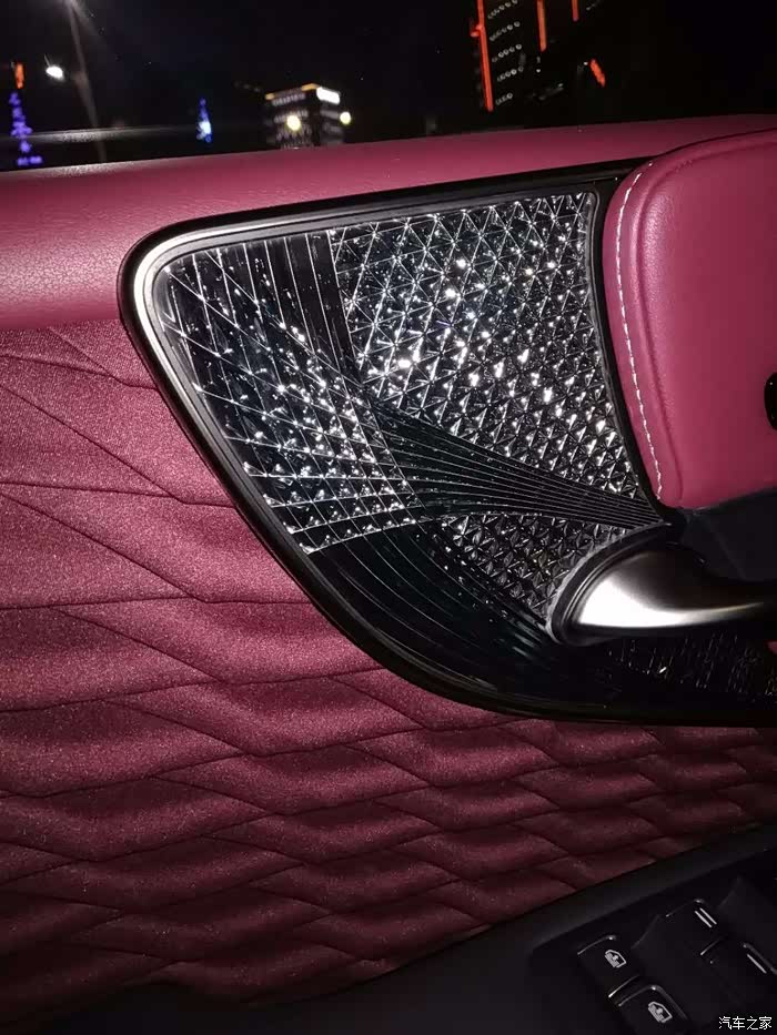 凌光切子鹤羽折布ls500h不一样的感受