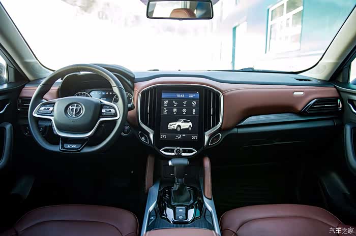 高清大片之中华v6内饰实拍三