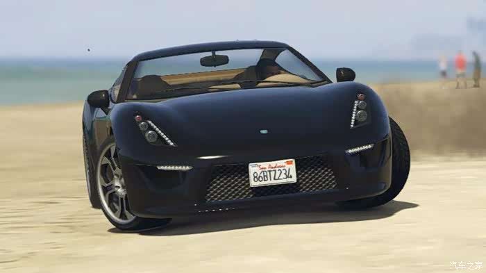 【榜young】gta5系列专辑 法拉利跑车沙滩外拍