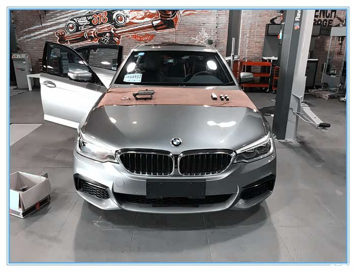 【图】交卷了:选车,提车,改车---g30 标轴 530i开箱高考作文_宝马5系