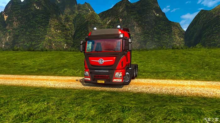 神秘专属遨游中国cts6模拟游戏之一东风天龙卡车