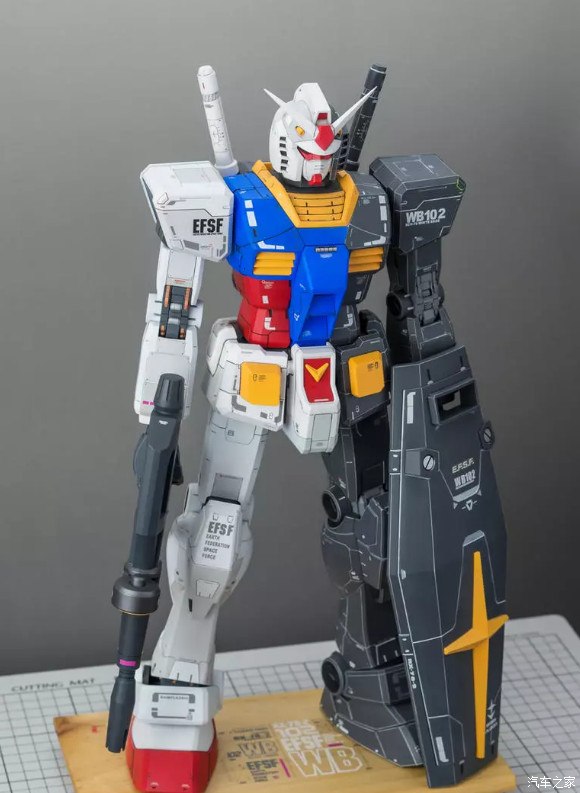 mega元祖rx78 男人就该有两面