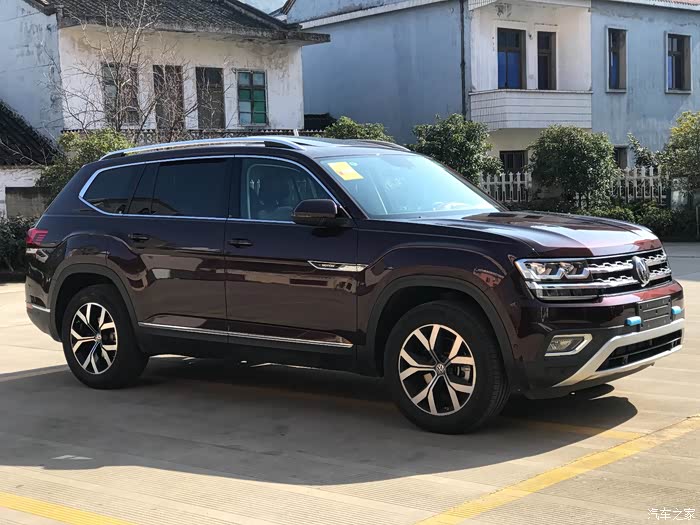 【图】新车报道,380tsi豪华 玛瑙红_途昂论坛_汽车之家论坛