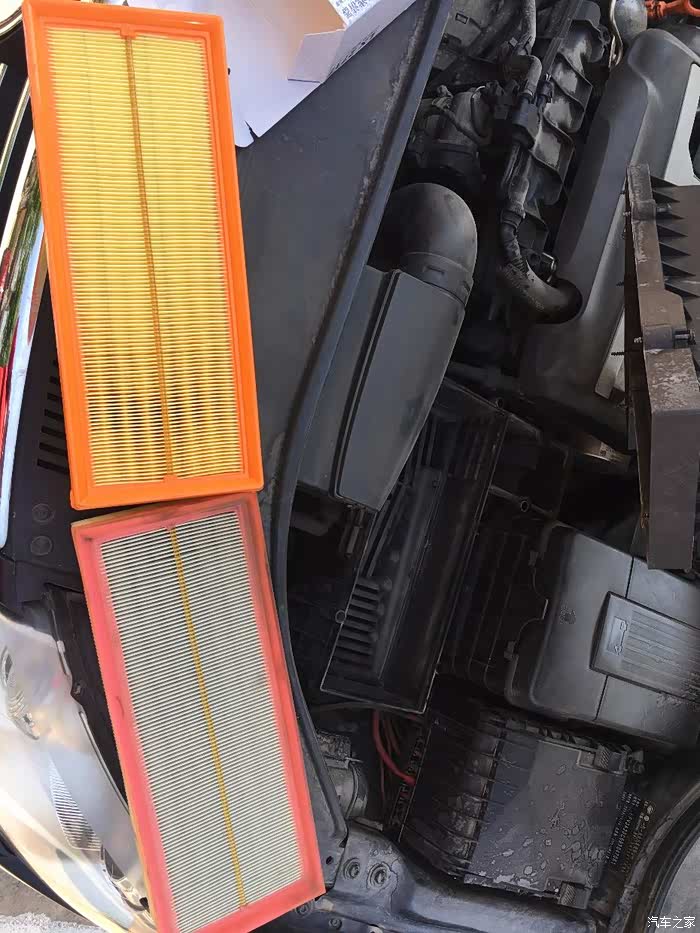 自己动手更换老迈腾空调滤芯和空气滤芯