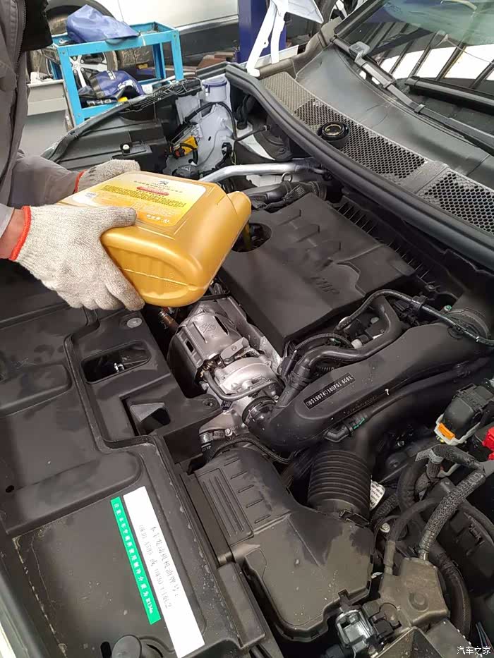 【图】首保简单流程,纪念一下_标致5008论坛_汽车之家论坛