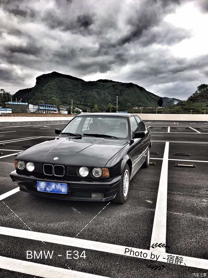 宝马经典车型1993年宝马e34
