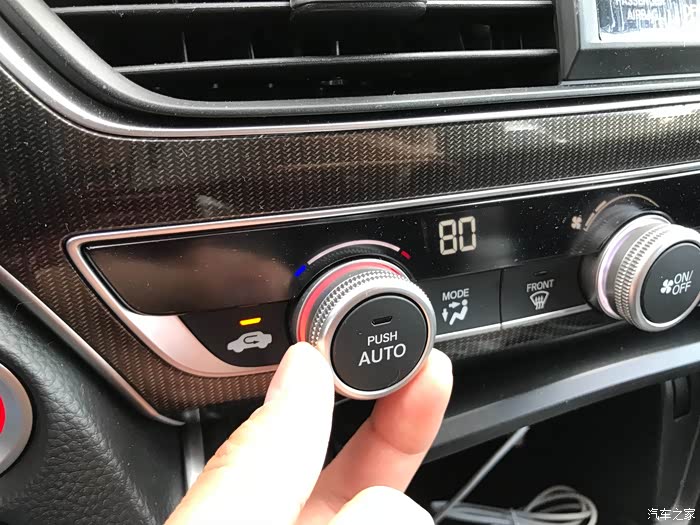 国内发售前的作业,北美2018款十代雅阁用车记