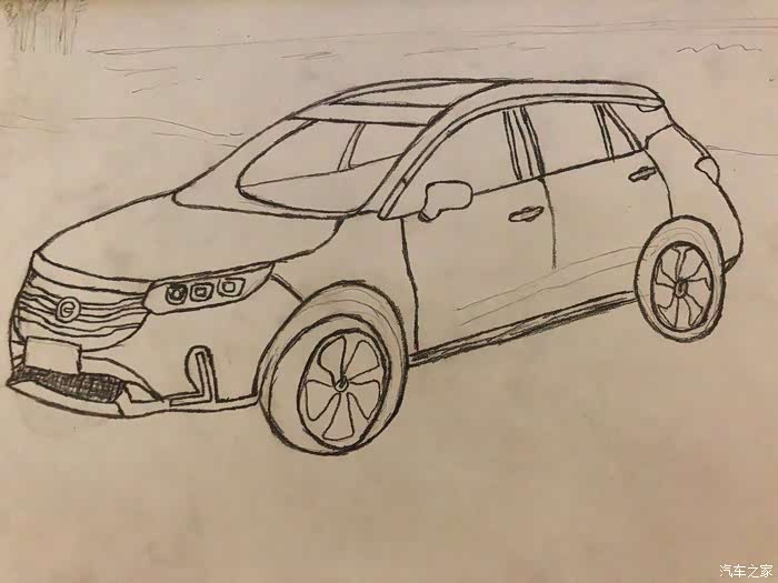 开传祺去旅行我的作品新款传祺gs4