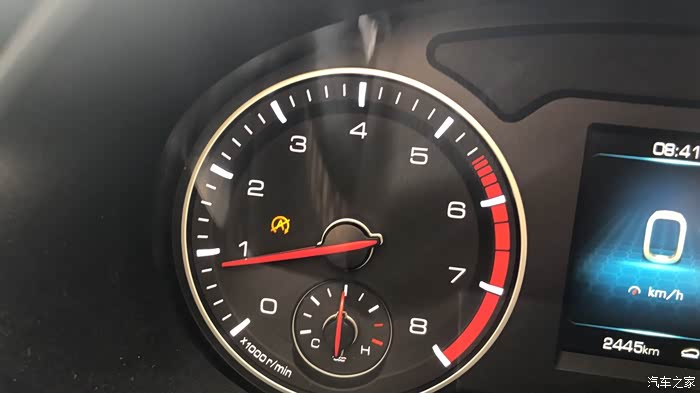 【图】仪表盘上黄色的a 是啥故障 如何解除故障_哈弗h6论坛_汽车之家