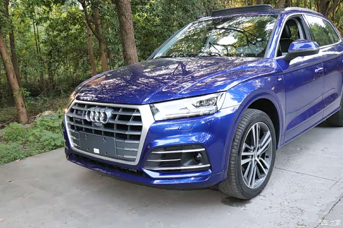 喜提奥迪q5l全杭州首辆探索蓝提车贴欢迎围观求精