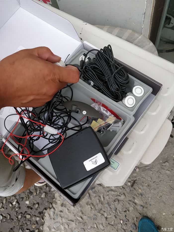 自己动手diy308倒车雷达