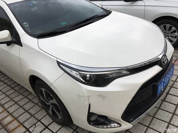 【图】补漆珍珠白有没有色差_雷凌论坛_汽车之家论坛