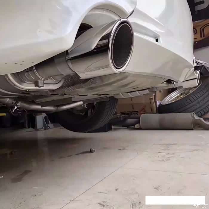 锐志改排气系统