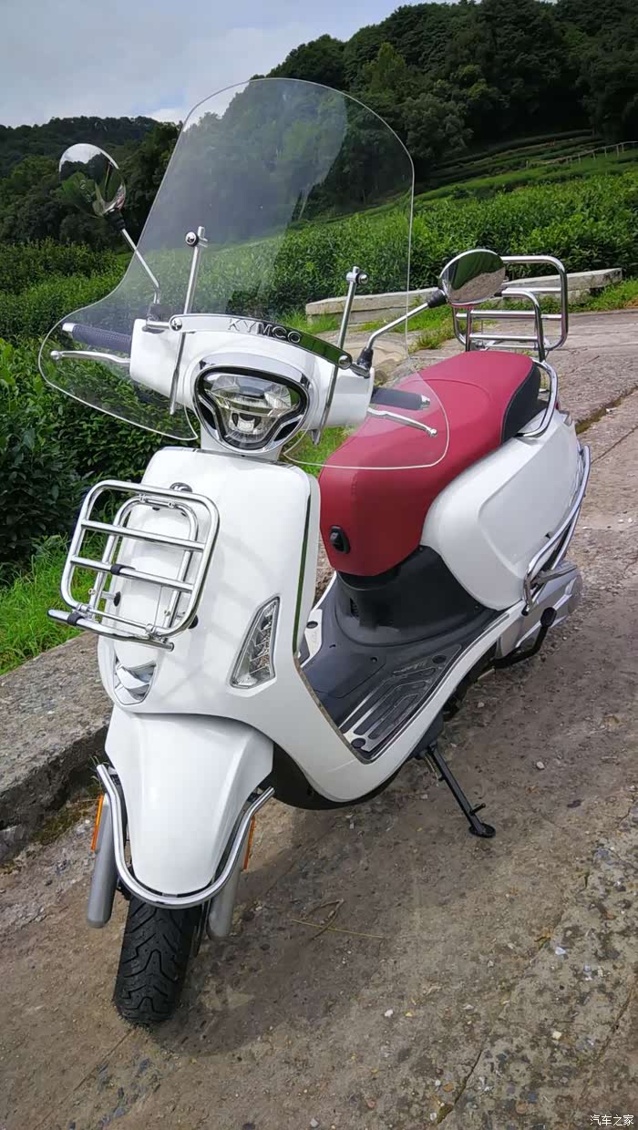 复古速克达kymcoanylike150光阳vespa杭州c1d摩托车驾照心得