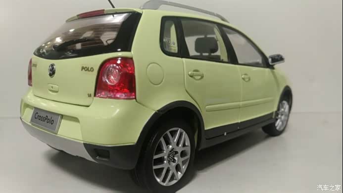 车模来袭曾经的辉煌第四代薄荷绿polo