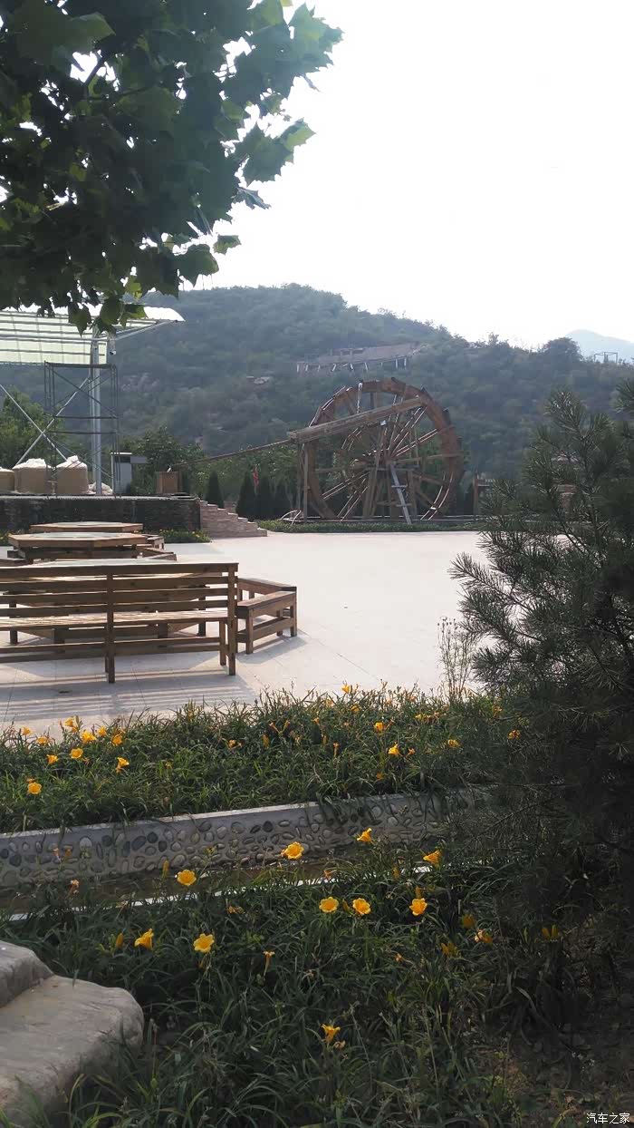 石家庄cs35车友会生态田园好去处紫藤庄园