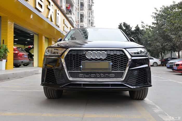 【图】给我的新q7穿上衣裳,rsq7包围就是这么霸气_奥迪q7论坛_汽车之