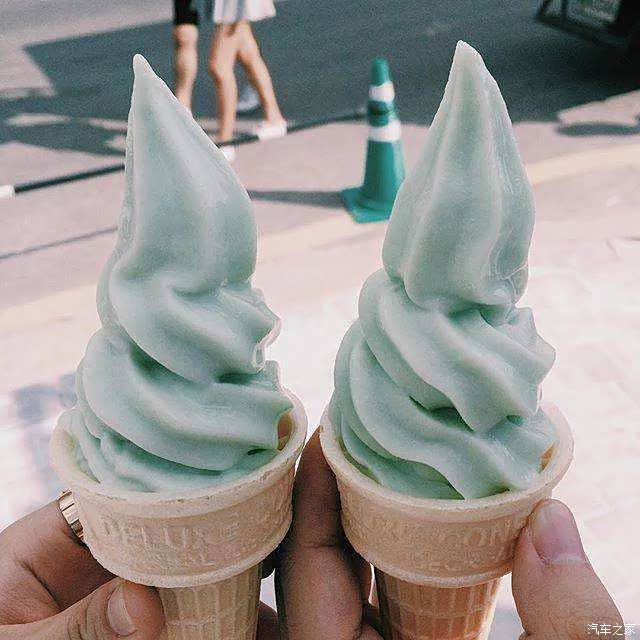 最后,吃了两个冰淇淋~!