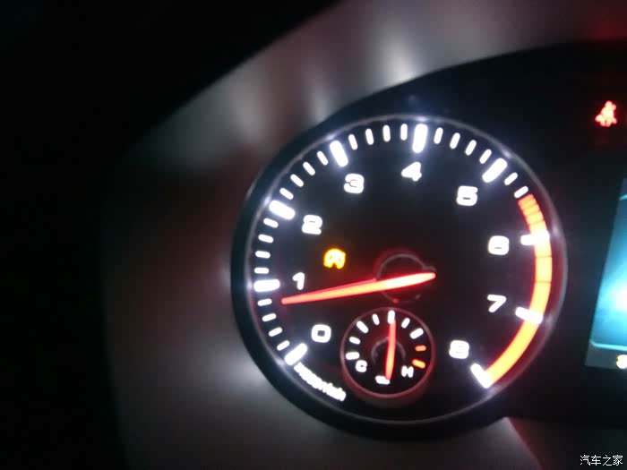 有个黄色的a带个斜杠,这是什么问题,求解答_哈弗h6论坛_汽车之家论坛