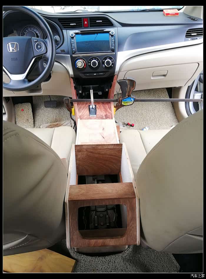 【图】精雕细琢----凌派改造扶手箱!_凌派论坛_汽车之家论坛