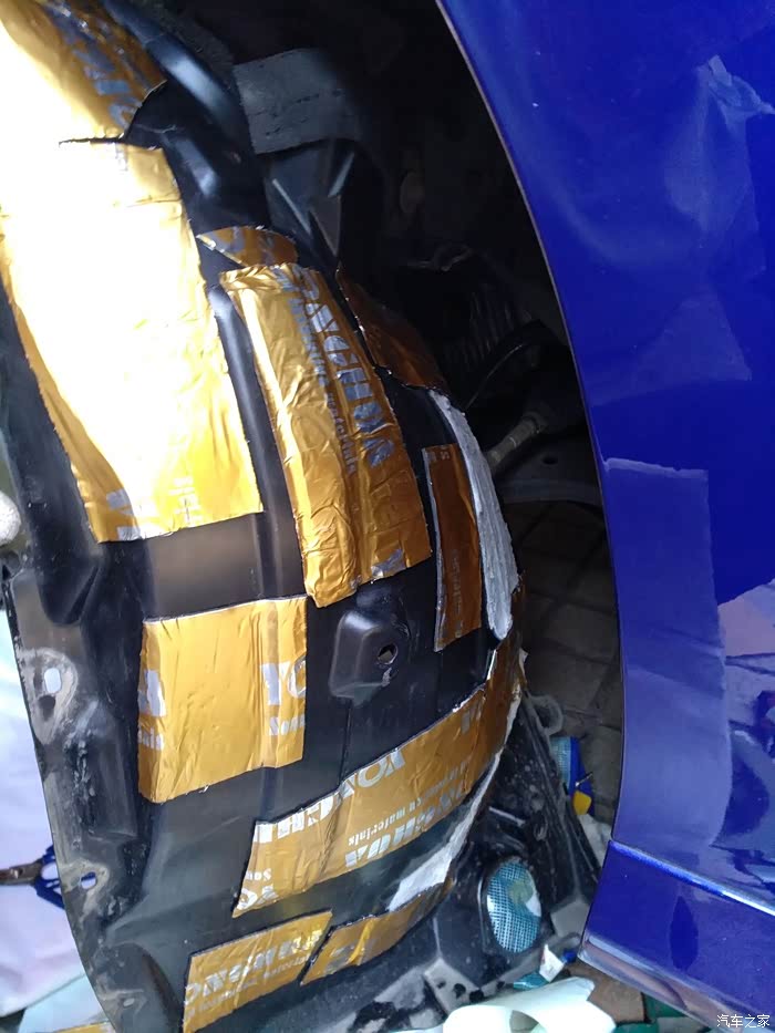 深圳so2018凯美瑞叶子板内衬隔音