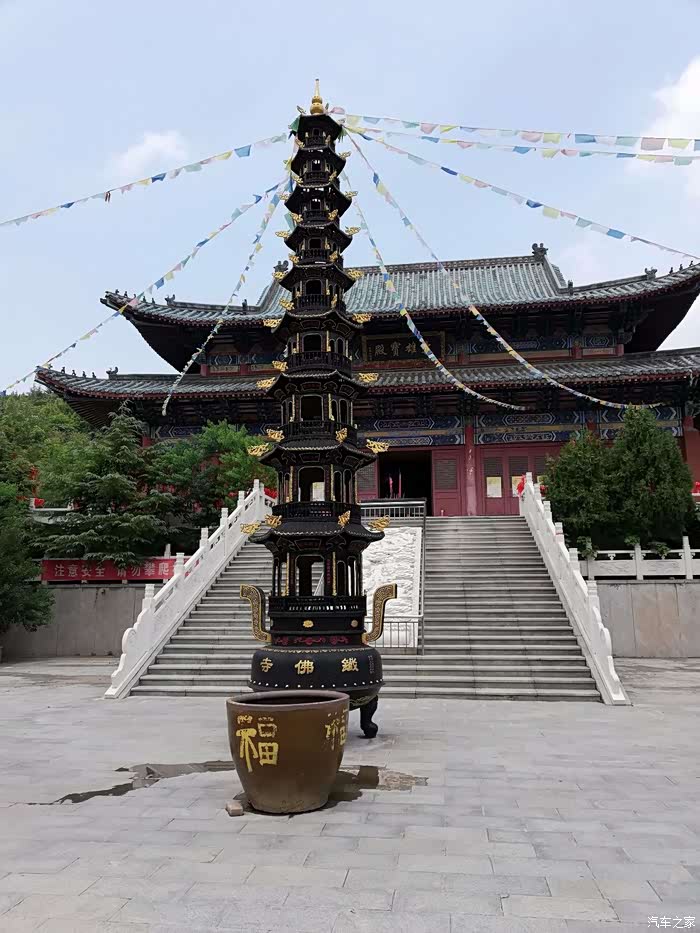 2018年8月5日开着爱车带着孩子至江苏省艾山风景区铁佛寺游玩照片