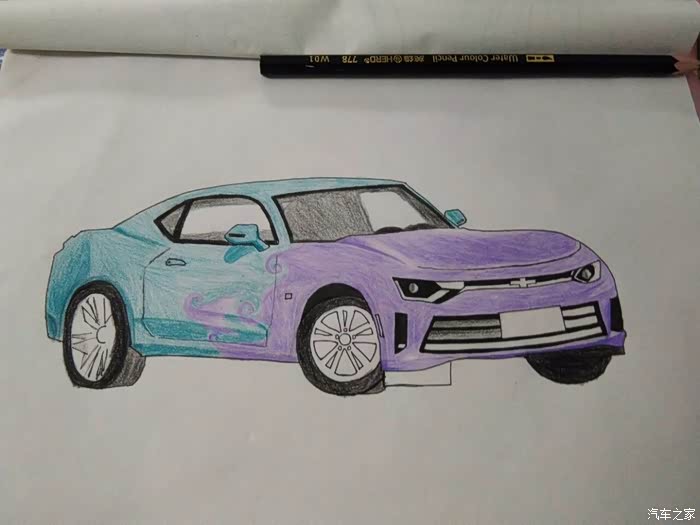 小小画手不一样的车绘不一样的自我